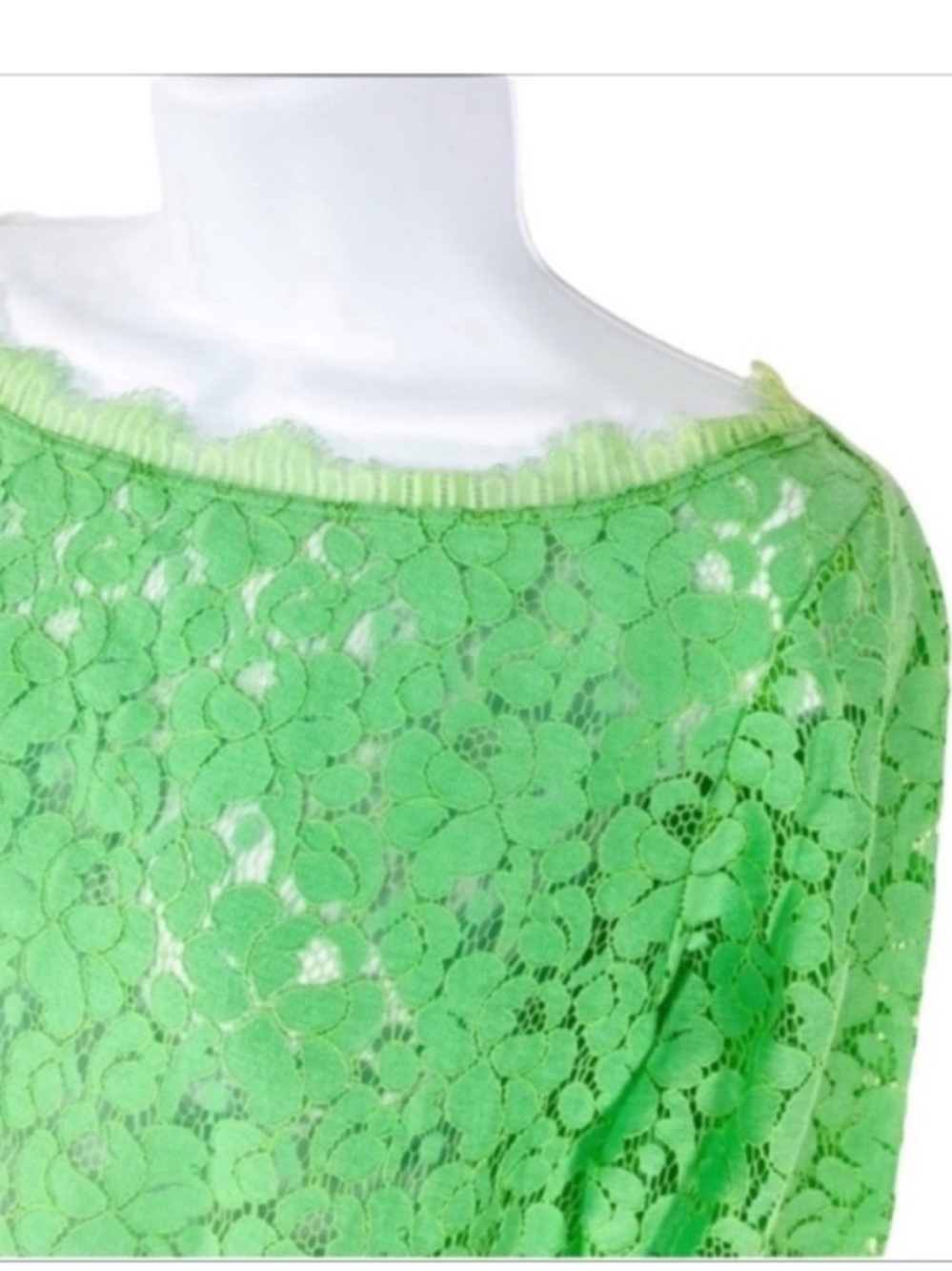 WESTON WEAR - ANTHROPOLOGIE lace blouse top S - Picture 3 of 11